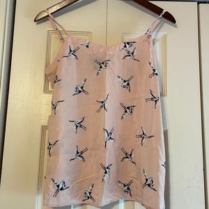 Pink novelty print tank